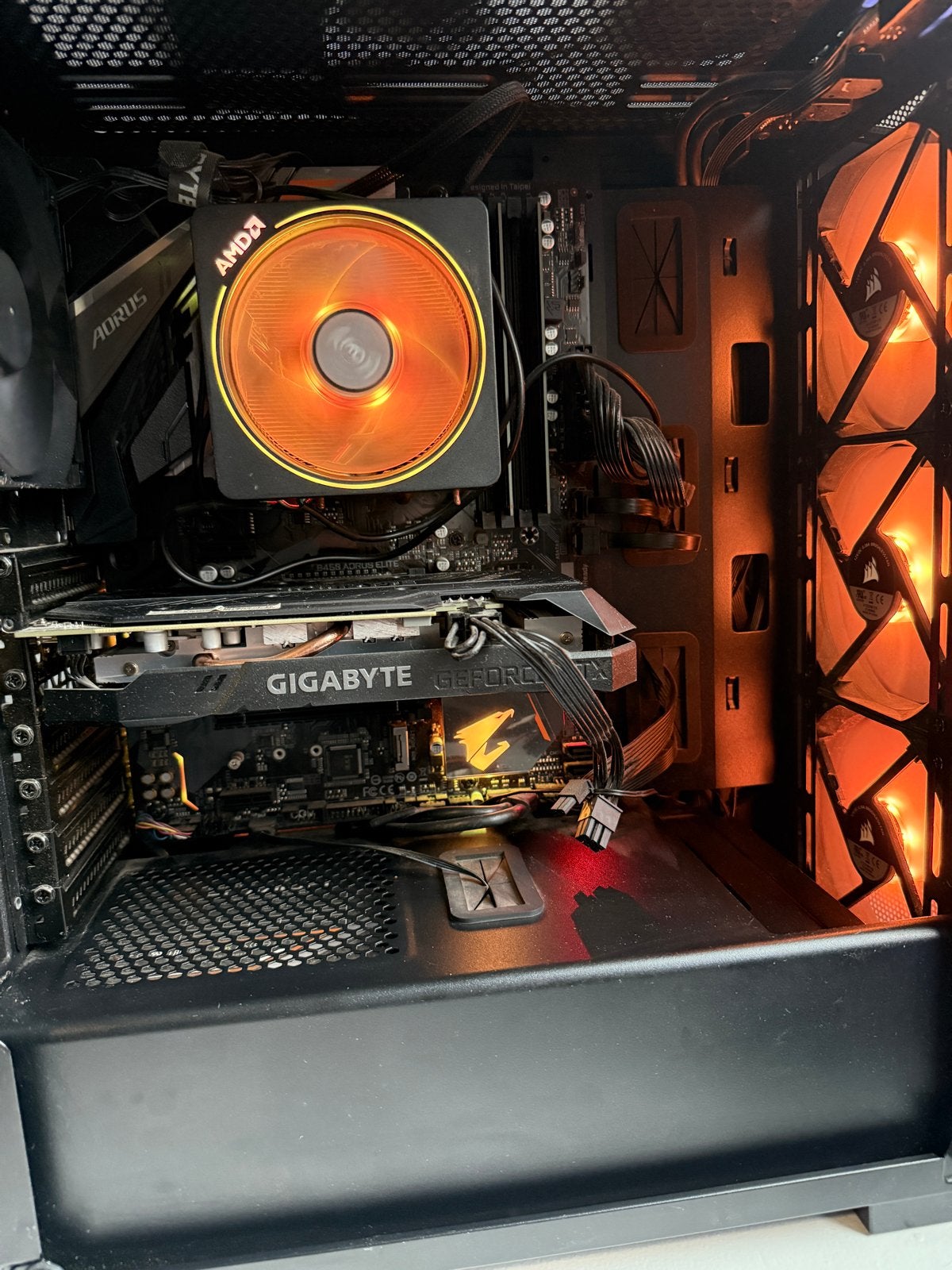 Gaming PC AMD Ryzen 7 2700X, GTX 1660 Ti, 16GB RAM, Ophalen, Zo goed als nieuw, Gaming, Met videokaart