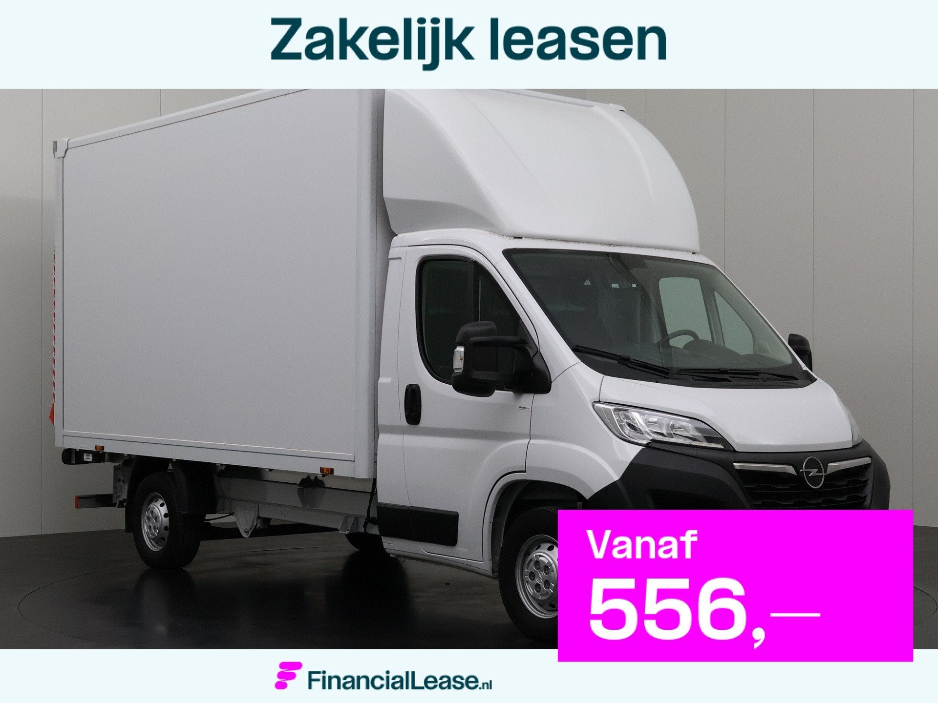 Opel Movano Bakwagen+Laadklep | Trekhaak ! | Dakspoiler | Ca, Stof, Gebruikt, 2500 kg, Wit