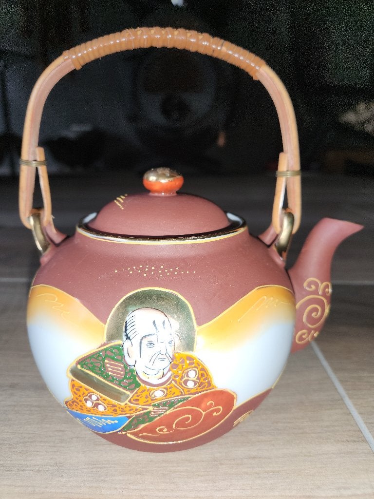 SATSUMA Japans vintage theepot, nooit gebruikt zgan., Ophalen of Verzenden