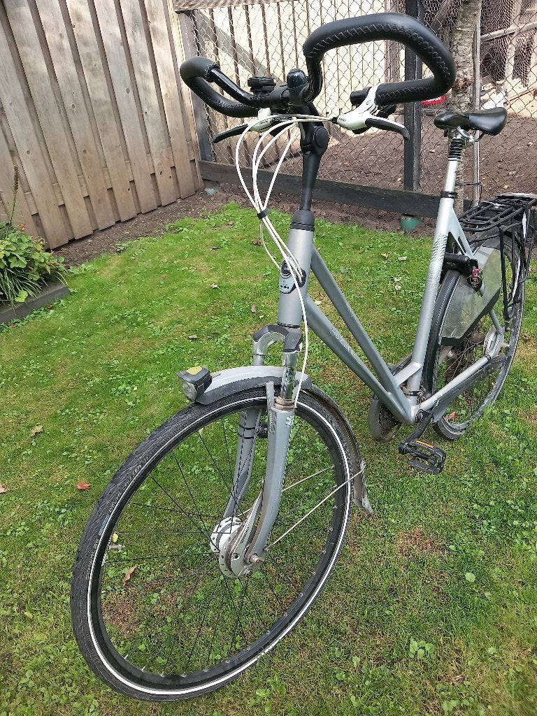 Damesfiets maat 61 Gazelle, Gebruikt, Gazelle, Trommelrem, 56 cm of meer