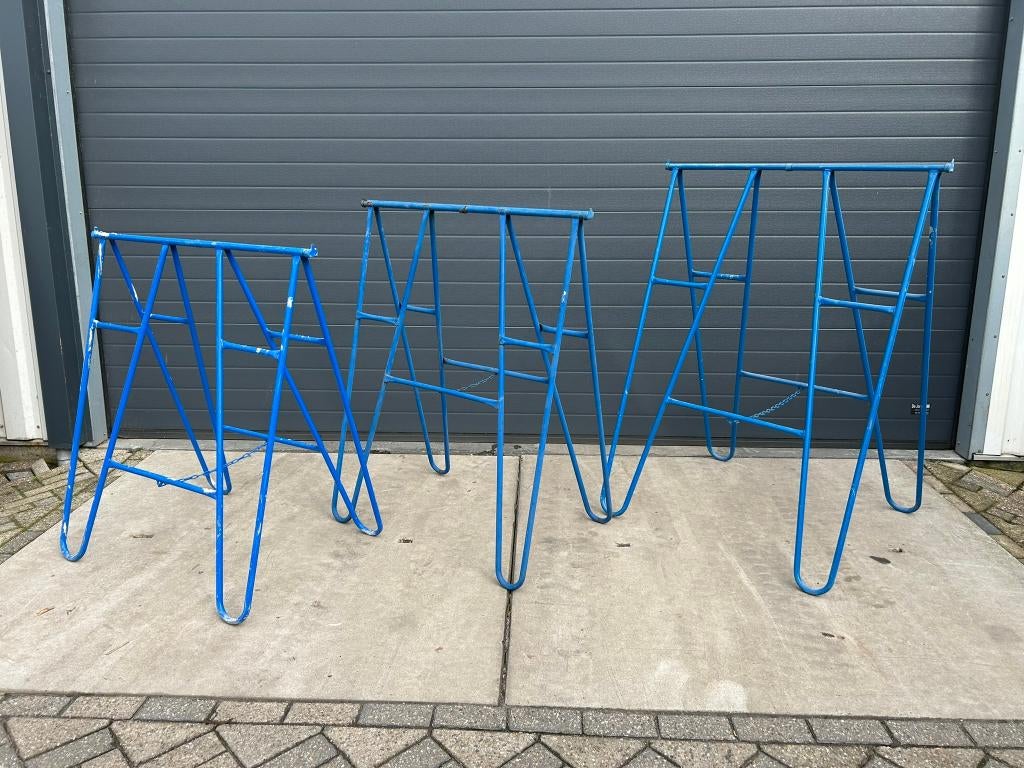 Klapschragen/klap schragen/metselschragen 125/135/150CM, Ophalen, Zo goed als nieuw