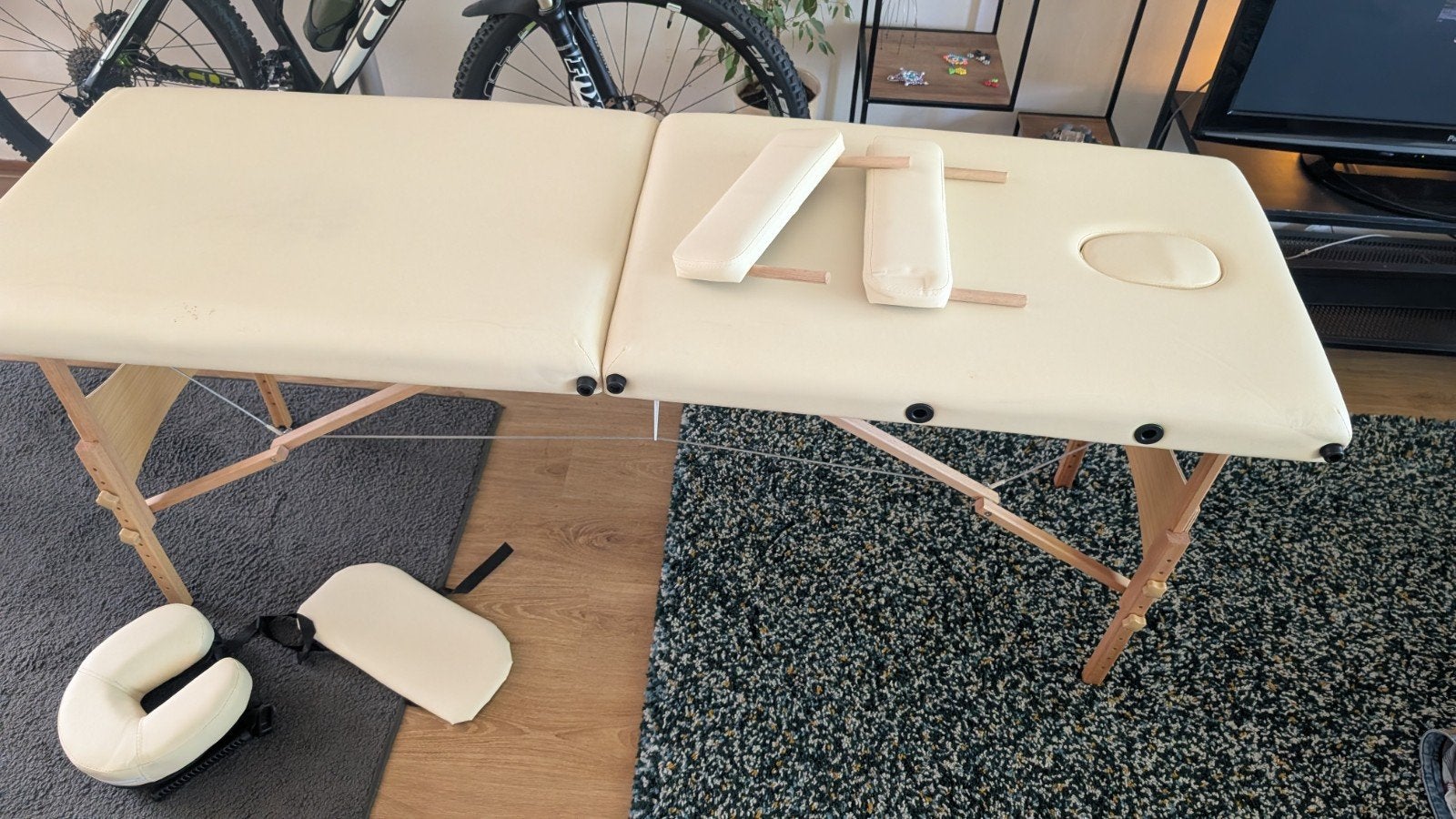 Massage Tafel, Sport en Fitness, Massageproducten, Ophalen, Zo goed als nieuw, Massagetafel