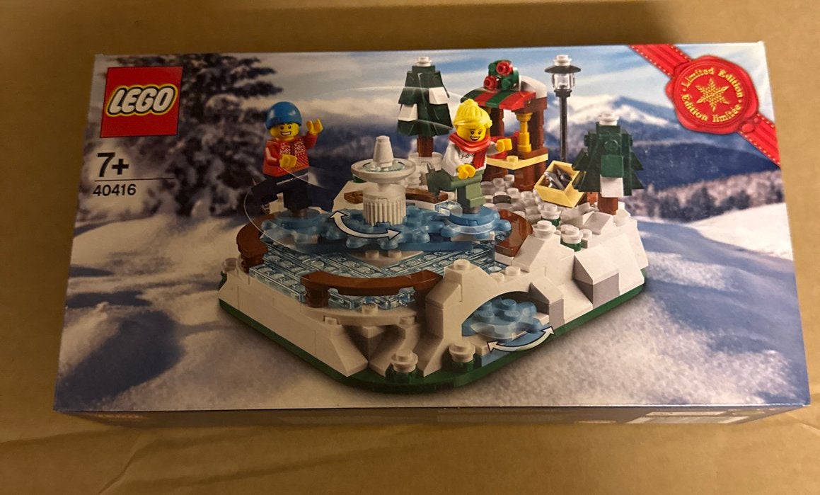 LEGO 40416 Winter Schaatsbaan Limited Edition Nieuw, Kinderen en Baby's, Ophalen of Verzenden, Nieuw, Complete set, Lego