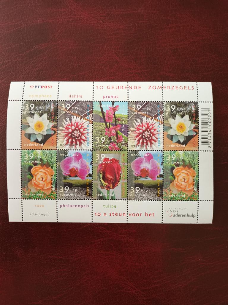 NVPH V2077-82 > Zomerzegels uit 2002 > Luxe postfris > Kijk!, Postzegels en Munten, Verzenden, Na 1940, Postfris