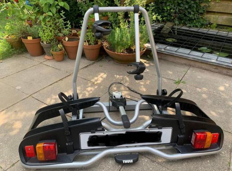 TE HUUR Fietsendrager Thule 916e, Auto diversen, Fietsendragers, Ophalen, Trekhaakdrager