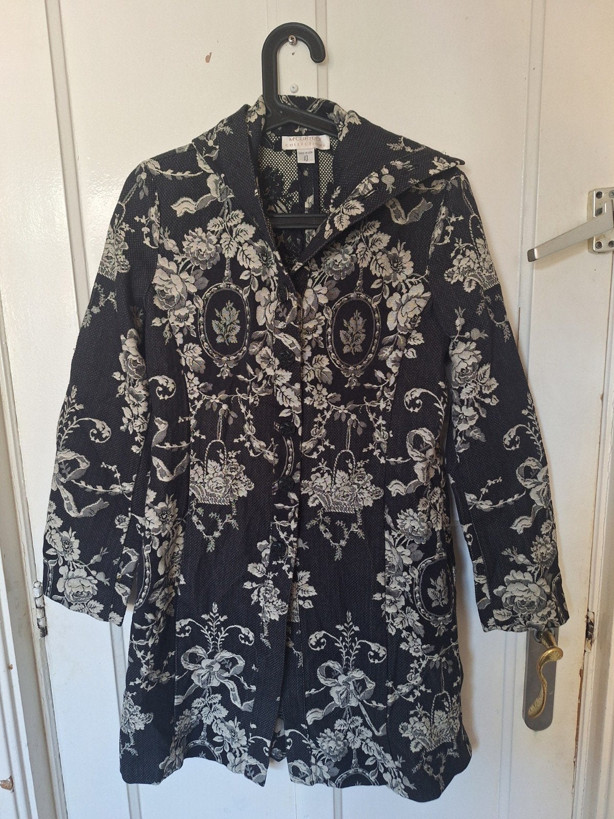 McClintock Collections tapestry jasje/blazer bloemenprint, Kleding | Dames, Blouses en Tunieken, Ophalen of Verzenden, Gedragen