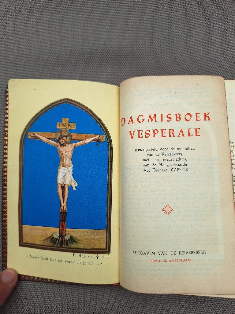 Dagmisboek Vesperale - Monniken van Keizersberg 1957, Ophalen of Verzenden, Monniken van Keizersberg