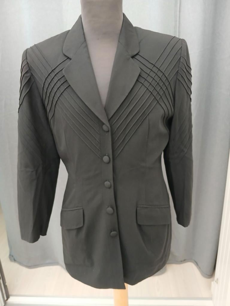 Cartoon Zwarte Blazer Maat 38, Maat 38/40 (M), Cartoon, Zwart, Ophalen of Verzenden
