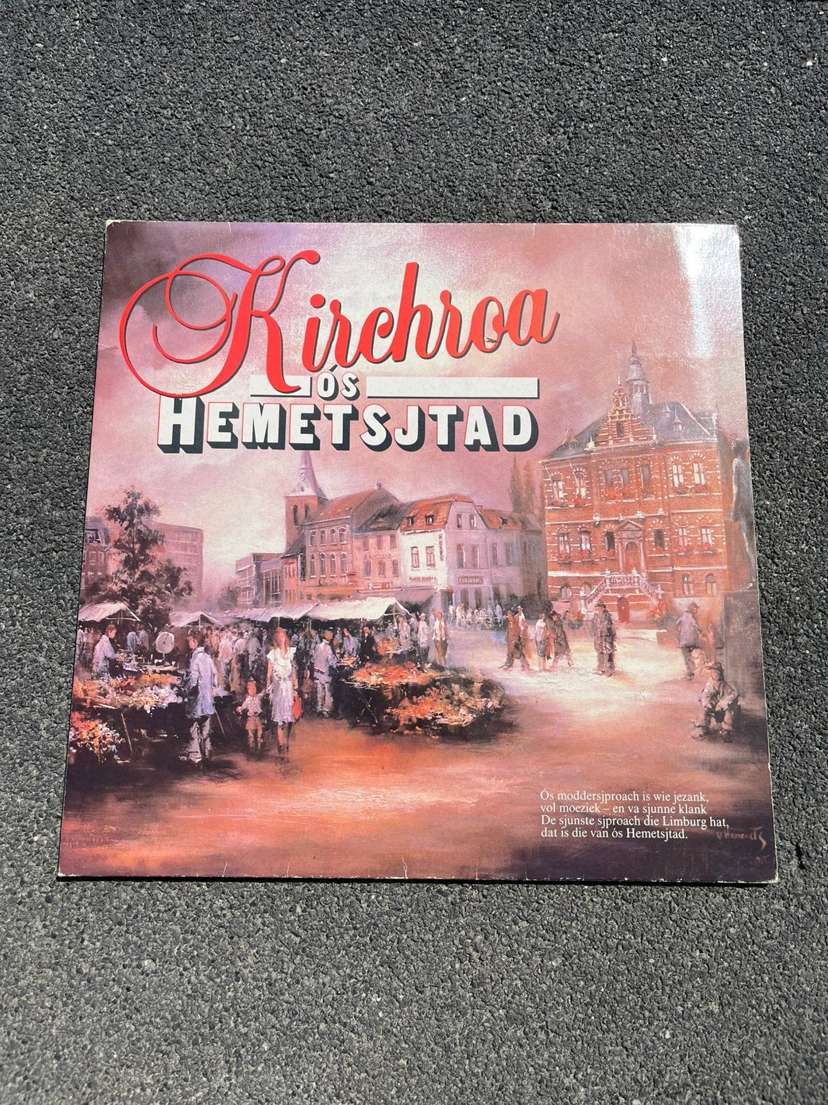 Kirchroa Os Hemetsjstad - vinyl LP uit 1985, LP, Gebruikt, Originele persing, Ophalen of Verzenden