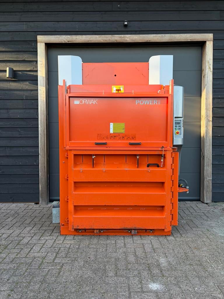 Orwak 3620SD | 50 ton | Balenpers | Papierpers | Plasticpers, Doe-het-zelf en Verbouw, Gereedschap | Overige machines, Ophalen of Verzenden