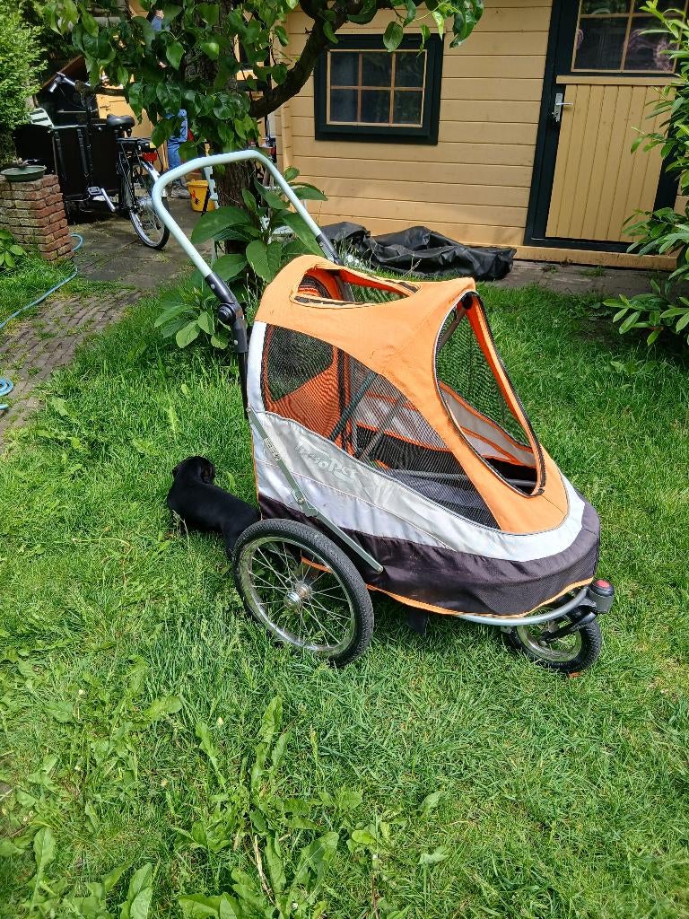 Innopet Sporty Dog Trailer Deluxe hondenbuggy, gebruikt!, Ophalen, Gebruikt