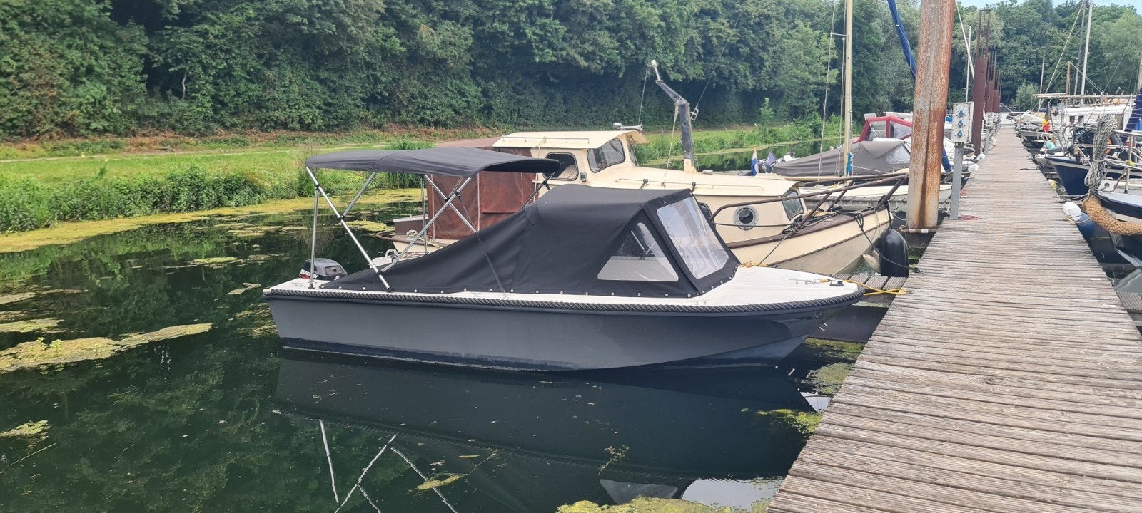 boot te koop, Watersport en Boten, Gebruikt, Kajuitboot, 15 pk, 5 m