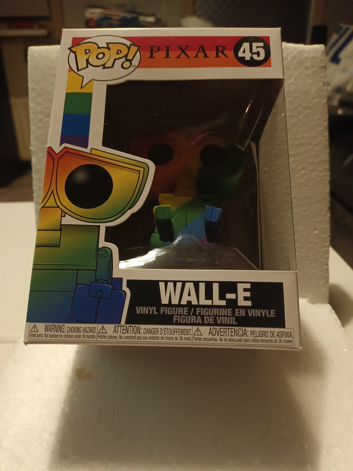 Funko Pop! Pixar WALL-E Vinyl Figuur #45 - Regenboog Editie, Verzamelen, Ophalen of Verzenden, Nieuw