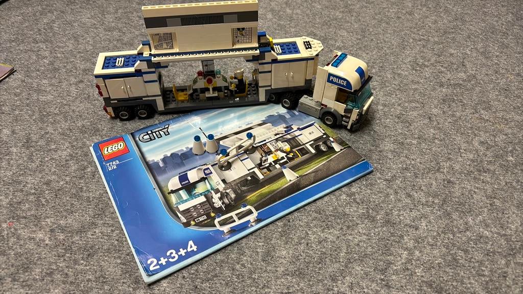 Lego 7743: politie mobiele unit, Lego, Ophalen of Verzenden, Minifiguur, City