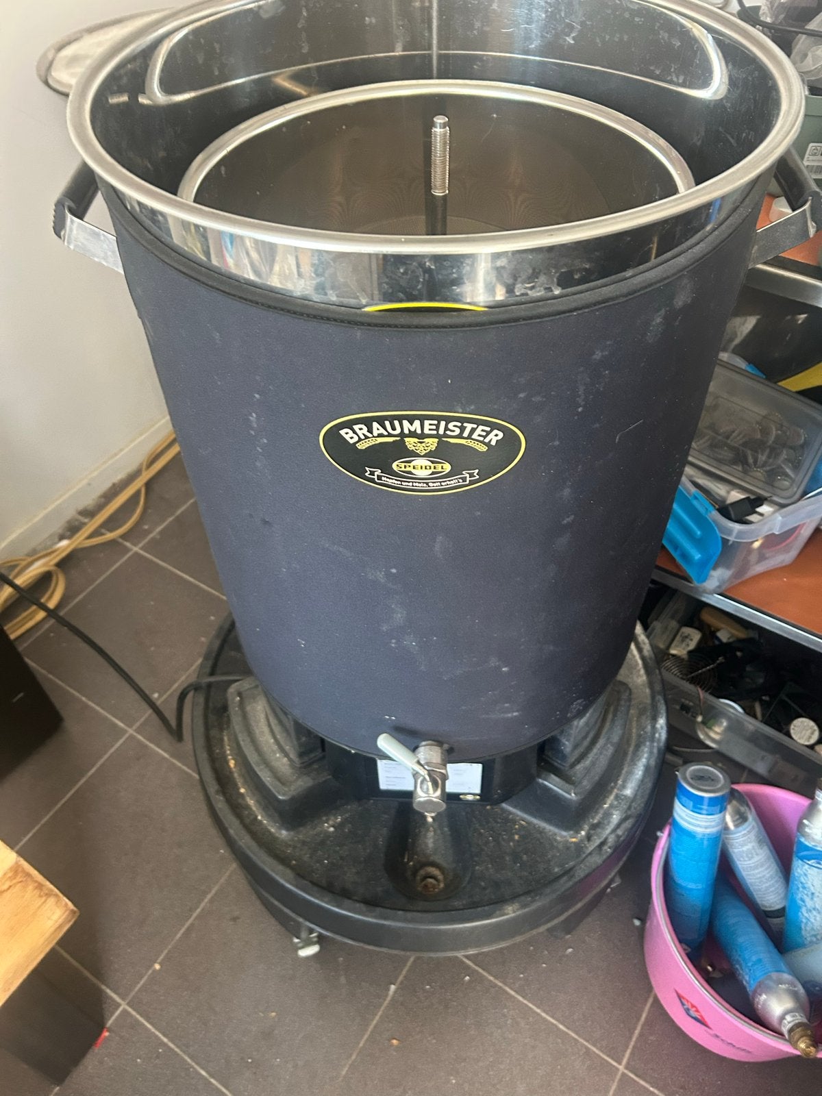 Braumeister Speidel 50L Brouwinstallatie met Accessoires, Ophalen, Gebruikt