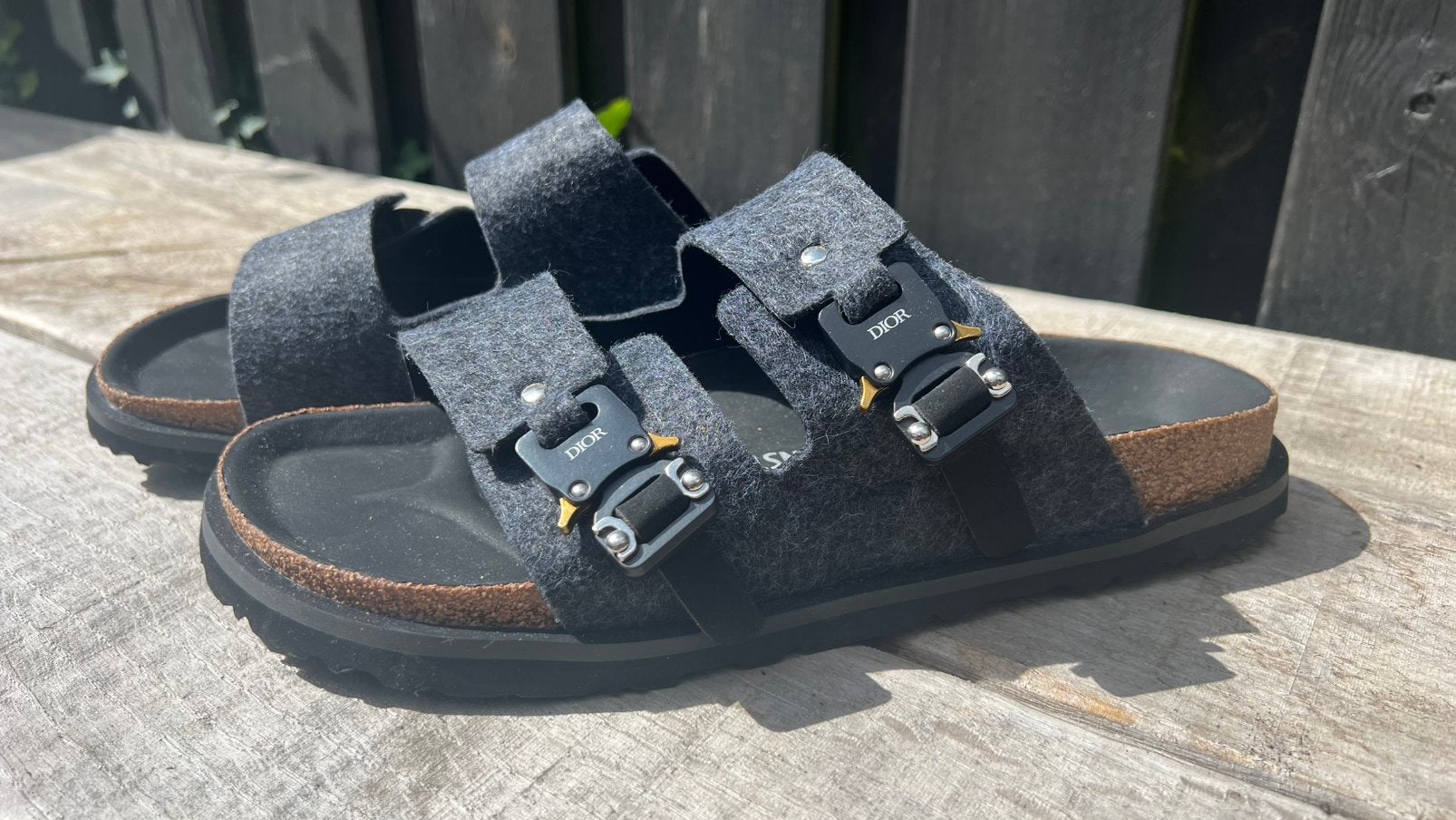 Dior Birkenstock heren slippers, Kleding | Heren, Schoenen, Ophalen of Verzenden, Nieuw, Zwart