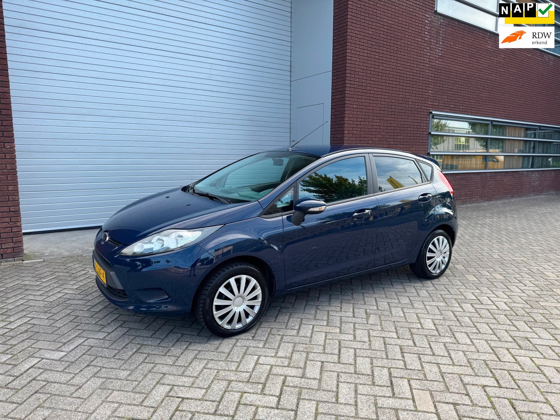 Ford Fiesta 1.25 Limited 5Drs Airco Isofix Nap Nw Apk, Voorwielaandrijving, Euro 5, 4 cilinders, Origineel Nederlands