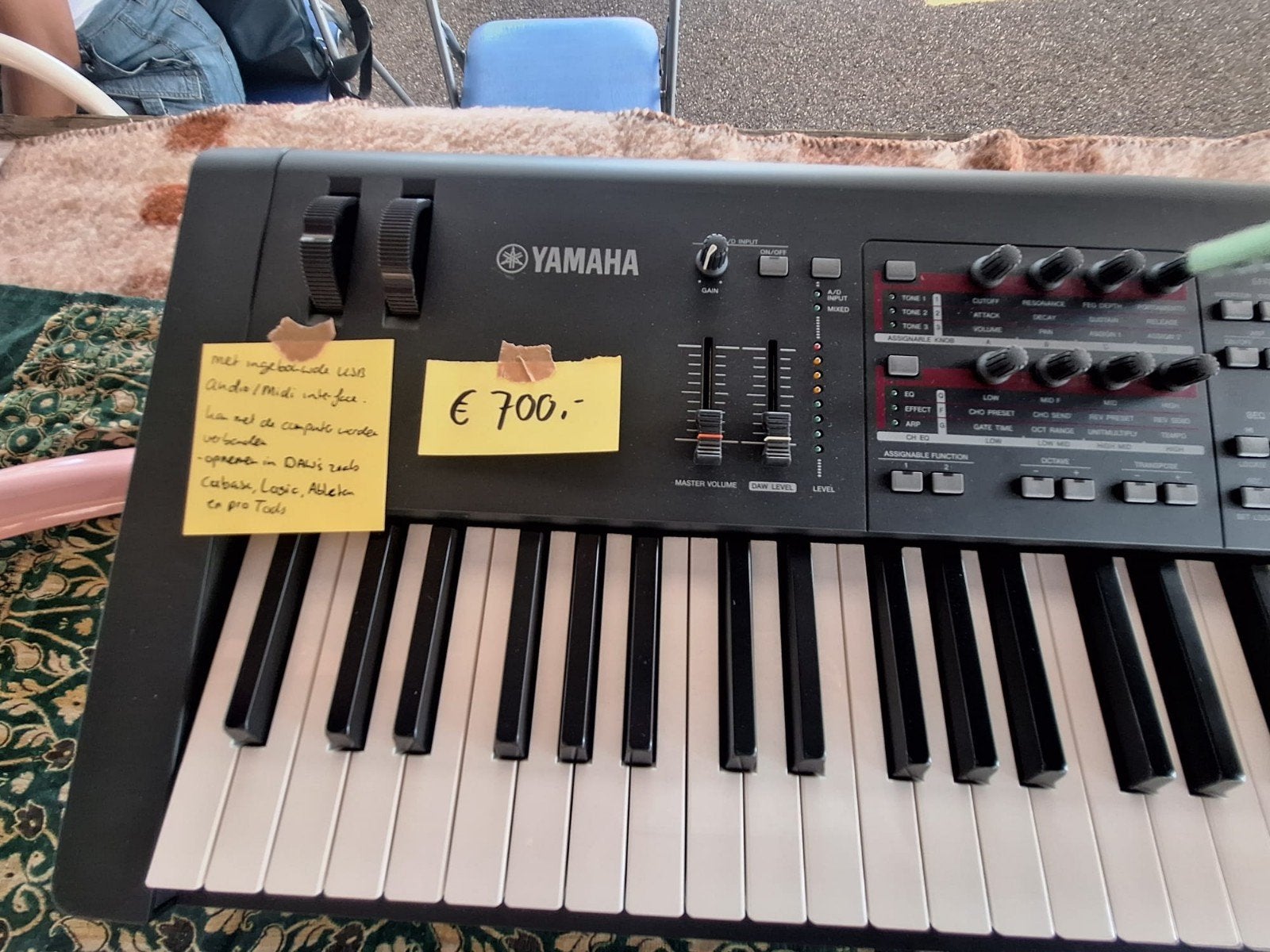 Yamaha Synthesizer met MIDI interface en software, Gebruikt, Midi-aansluiting, Yamaha, Overige aantallen