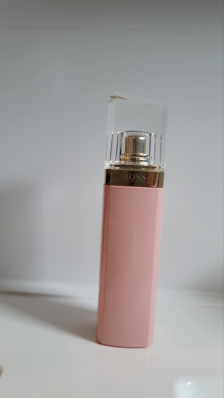 hugo boss parfum, Verzamelen, Ophalen of Verzenden, Gebruikt, Parfumfles