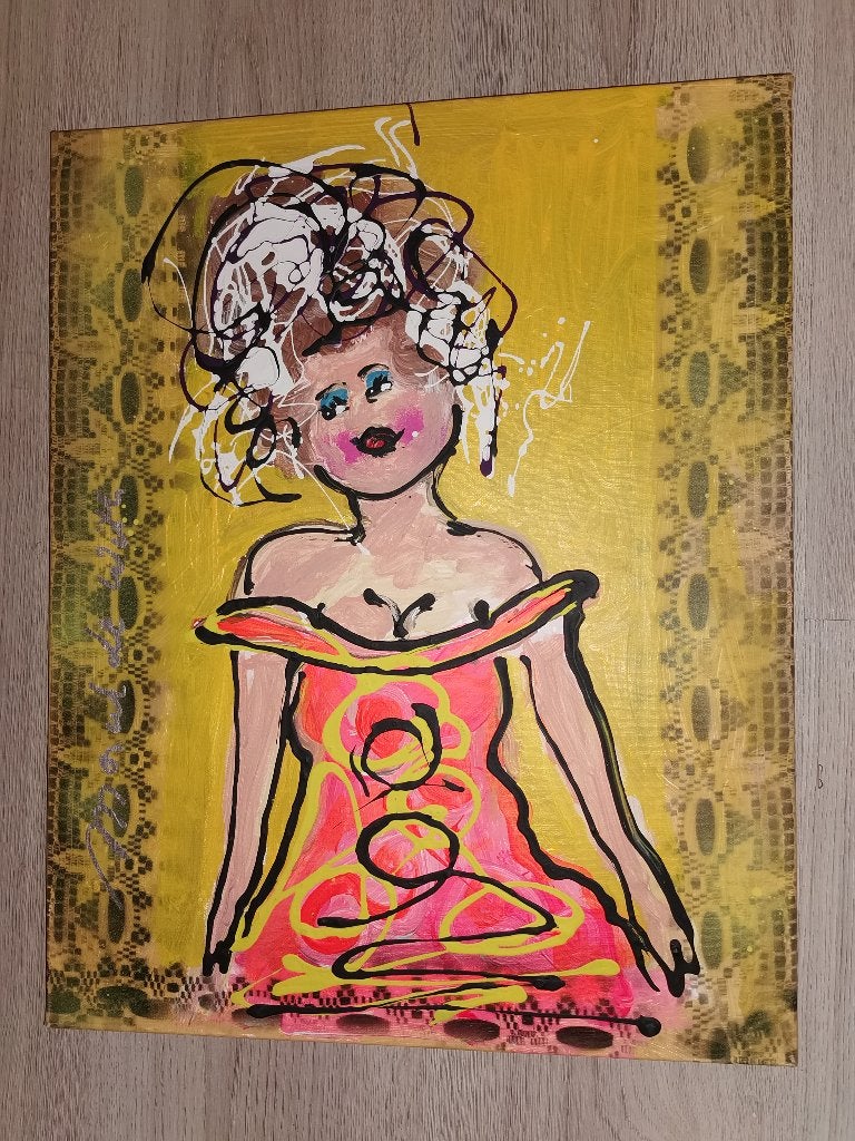 Grote Verzameling werken op doek van Marcel de With, Antiek en Kunst, Ophalen
