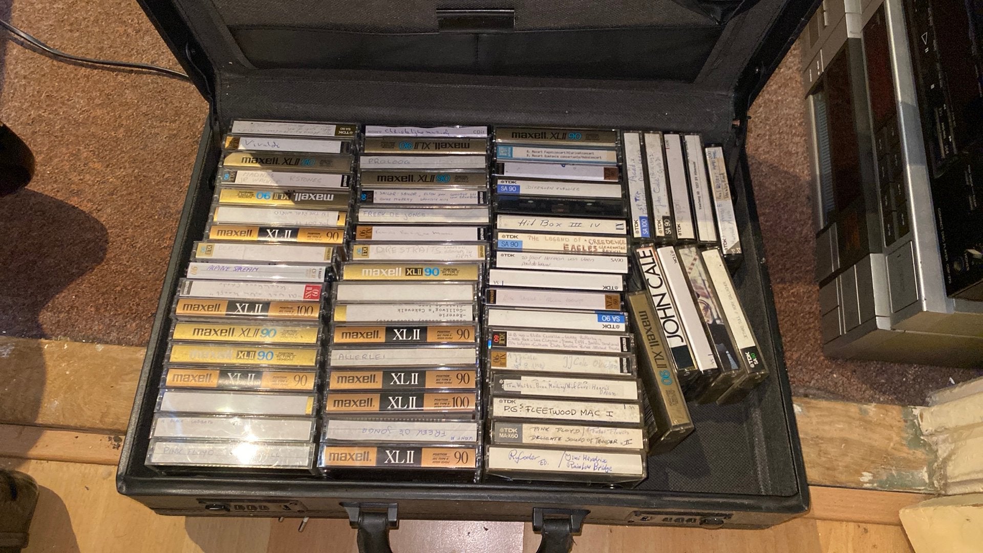 Chrome cassettebandjes, Cd's en Dvd's, Gebruikt, Overige genres, Ophalen of Verzenden, Met bewaardoos, rek of koffer