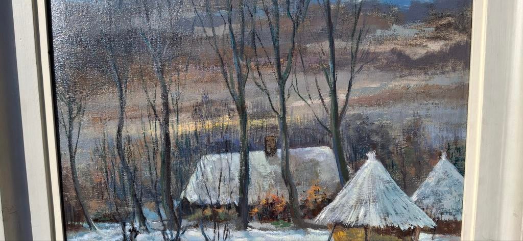 Janus kluitmans Winter1950 Hilvarenbeek, Ophalen of Verzenden