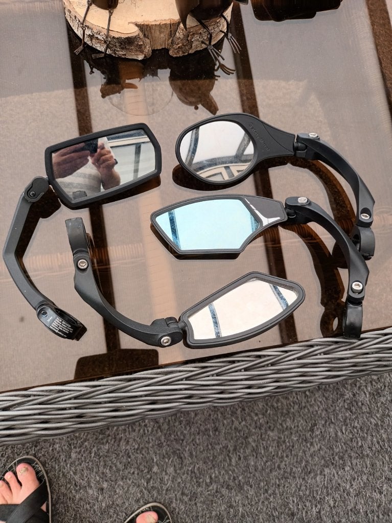 fietsspiegel voor elektrische fiets 4 stuks 40 euro, Ophalen of Verzenden