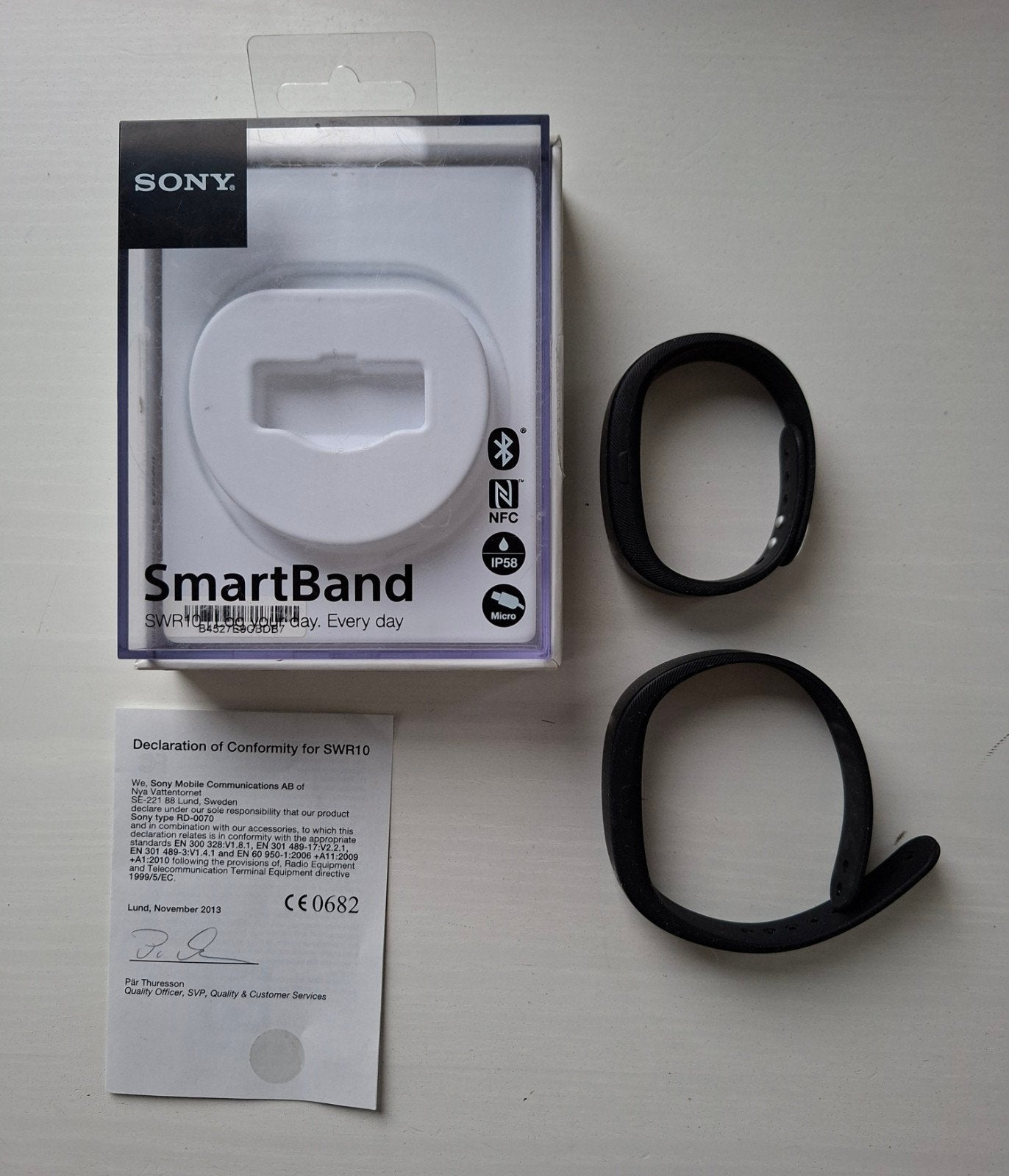 Sony SmartBand SWR10, Nieuw, Ophalen of Verzenden, Waterdicht, Sony