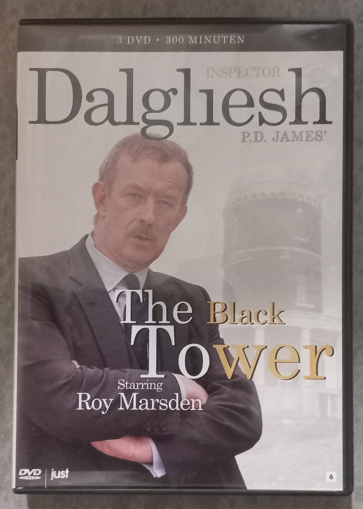 Inspector Dalgliesh - The Black Tower (1985) 3 disc, Cd's en Dvd's, Engels, Alle leeftijden, Nederlands, Ophalen of Verzenden