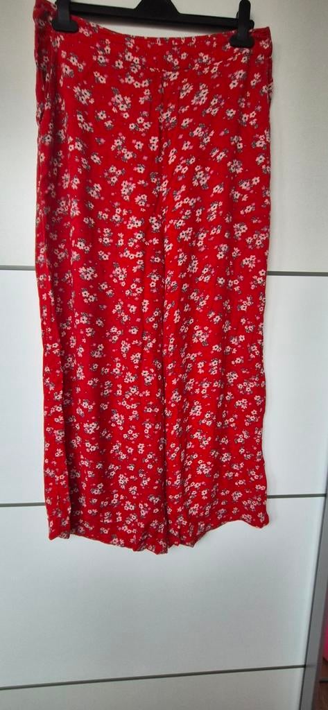Gebloemde culotte broek, maat 40, clockhouse, zgan, Maat 38/40 (M), Ophalen of Verzenden, Zo goed als nieuw, Clockhouse