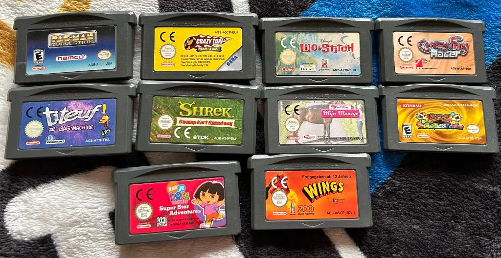 Games voor Gameboy Advance, Spelcomputers en Games, Games | Nintendo Game Boy, 1 speler, Ophalen of Verzenden, Gebruikt, Vanaf 3 jaar