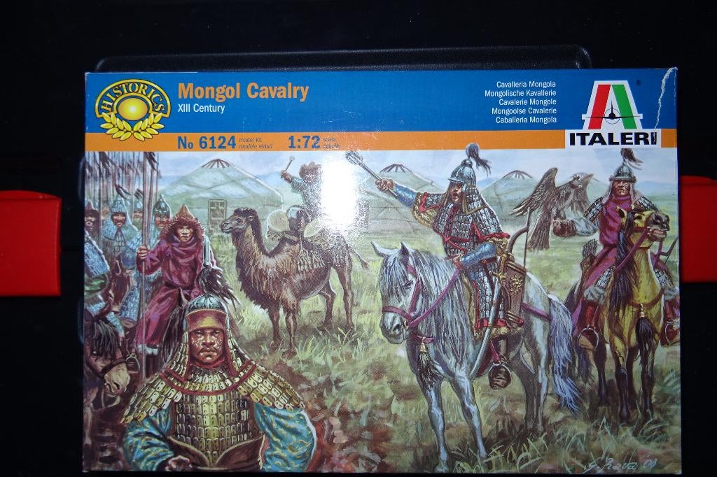 Mongol calvalry 6124, Hobby en Vrije tijd, Modelbouw | Figuren en Diorama's, Ophalen, Nieuw, 1:50 of kleiner, Figuur of Figuren