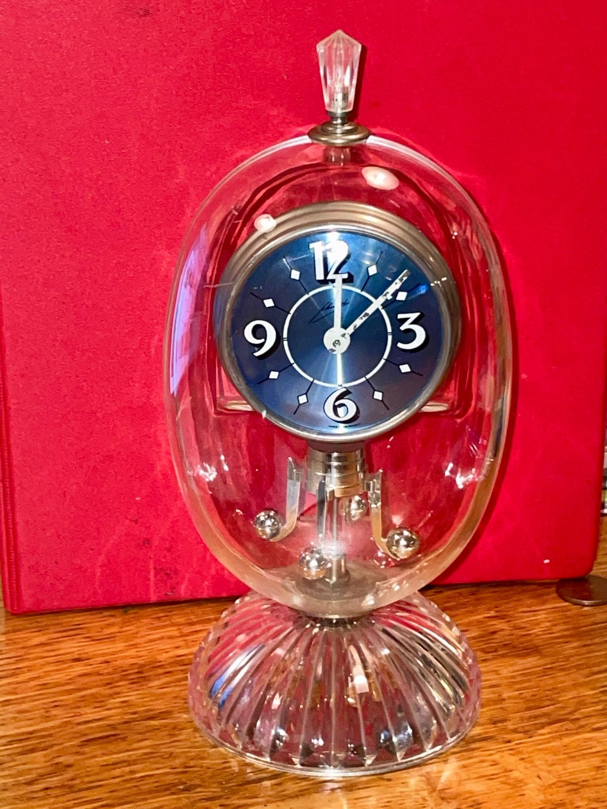 Vintage Kienzle Atmos Klok - West-Duitsland, Ophalen of Verzenden