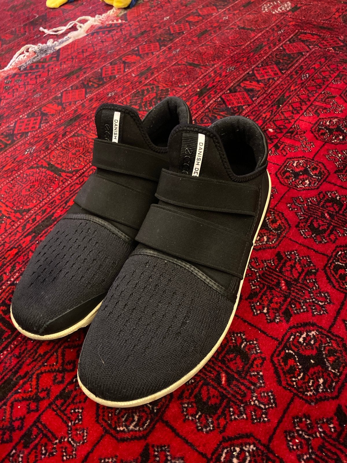 ECCO Danish Design sneakers, zwart, maat 39, Ophalen of Verzenden, Gedragen, Zwart, Sneakers of Gympen