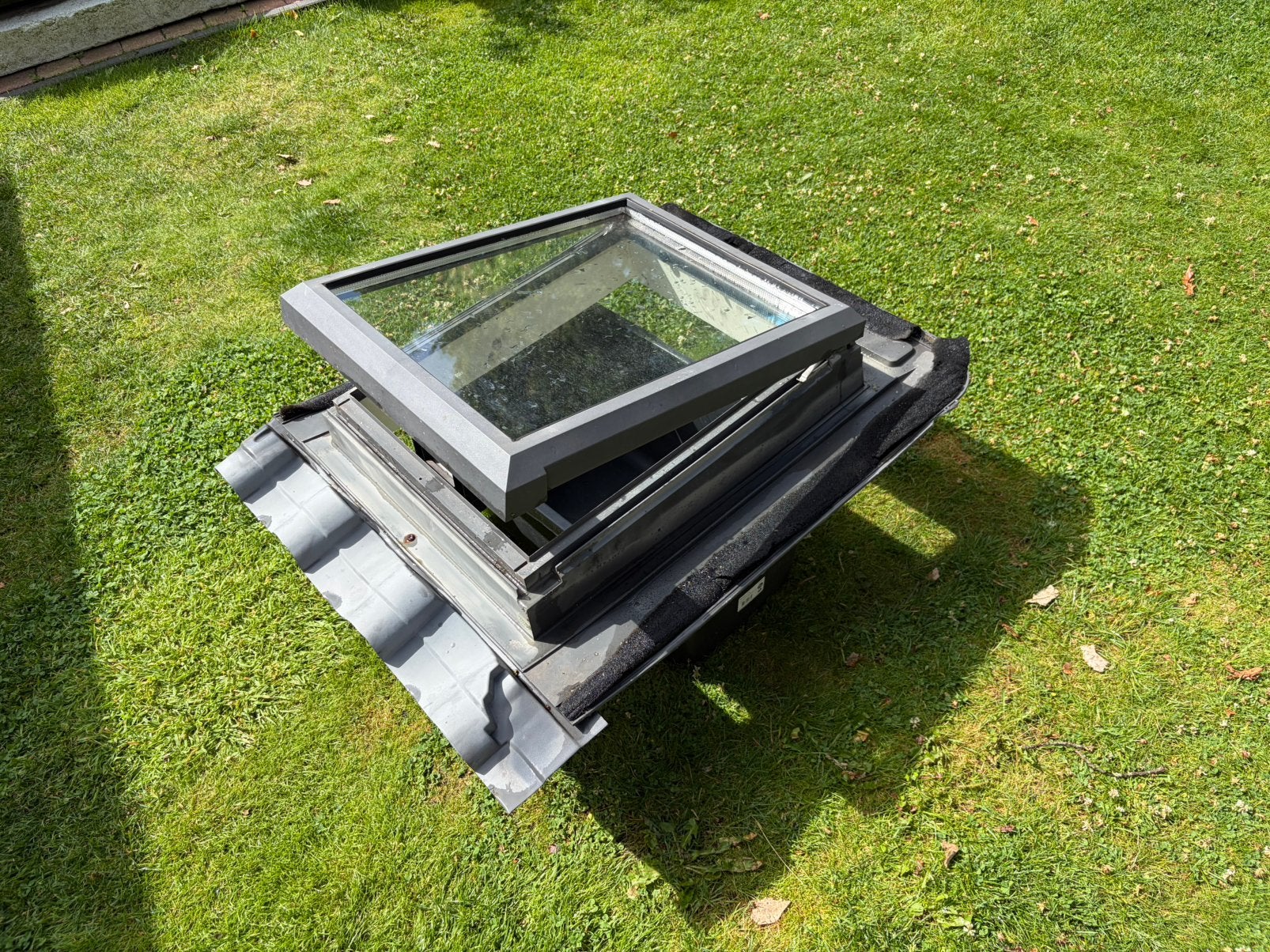 Ubbink Dakraam Volledig Kunststof Dubbel Glas, Ophalen, Gebruikt, Minder dan 80 cm, Dubbelglas