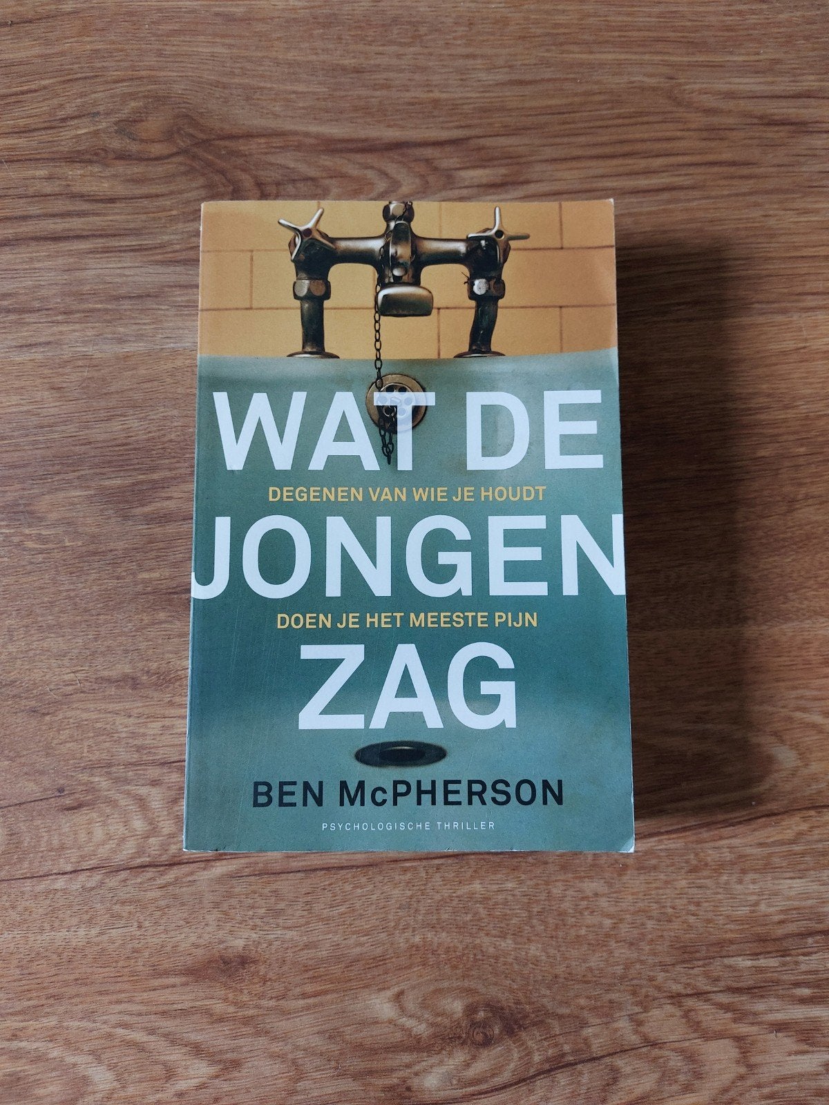 Thriller • Ben McPherson - Wat de jongen zag, Ophalen of Verzenden, Zo goed als nieuw, Ben McPherson