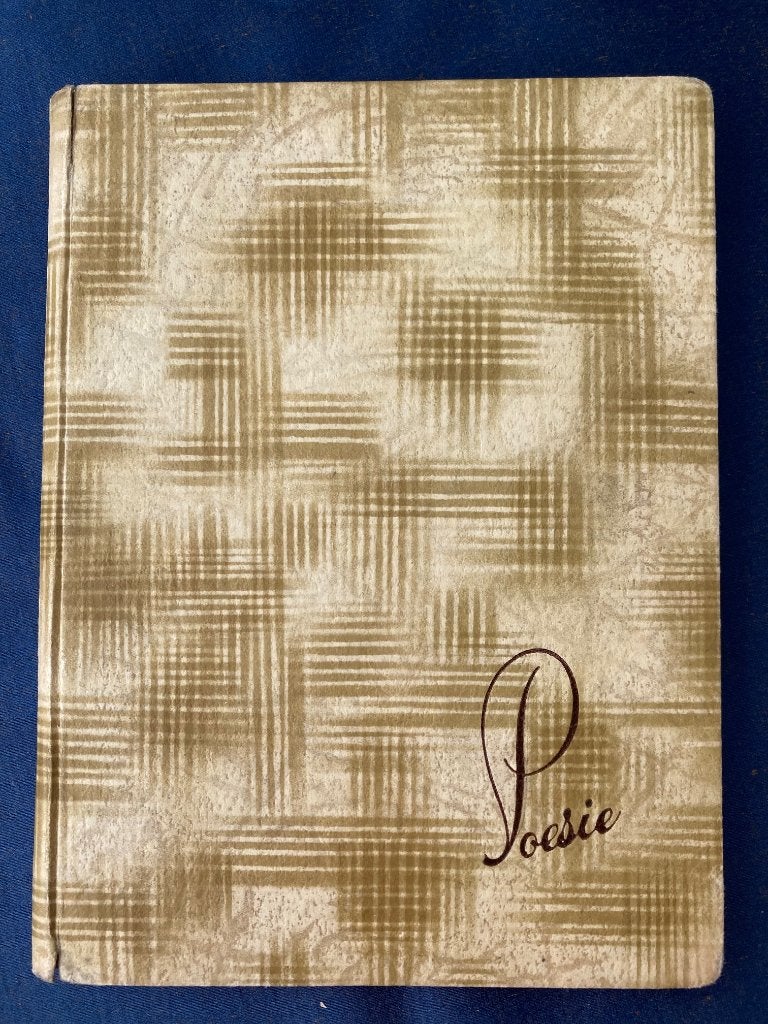WD-023 antiek poesie album (Goes, WO II, met plaatjes) (2), Ophalen of Verzenden