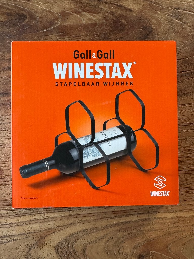 WineStax Wijnrek | 2 stuks | Gall & Gall, Ophalen of Verzenden, Nieuw, Metaal, 5 tot 15 flessen