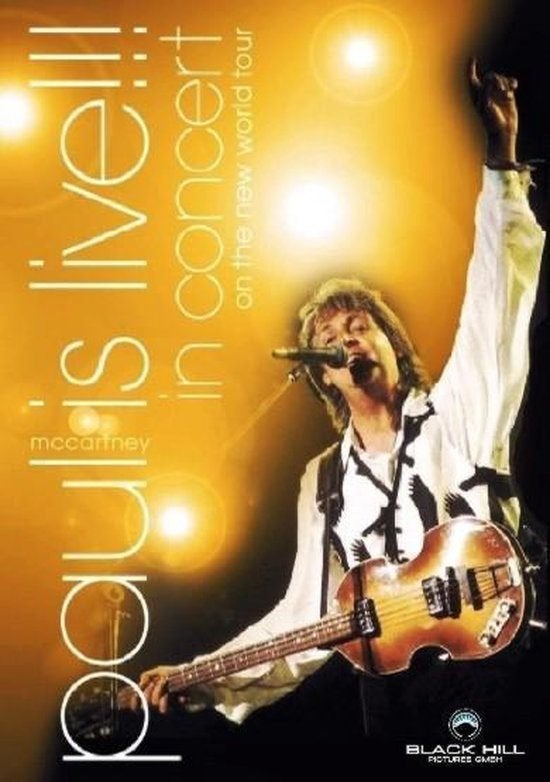 DVD - Paul McCartney - Live in Concert, Alle leeftijden, Ophalen of Verzenden, Gebruikt, Concert