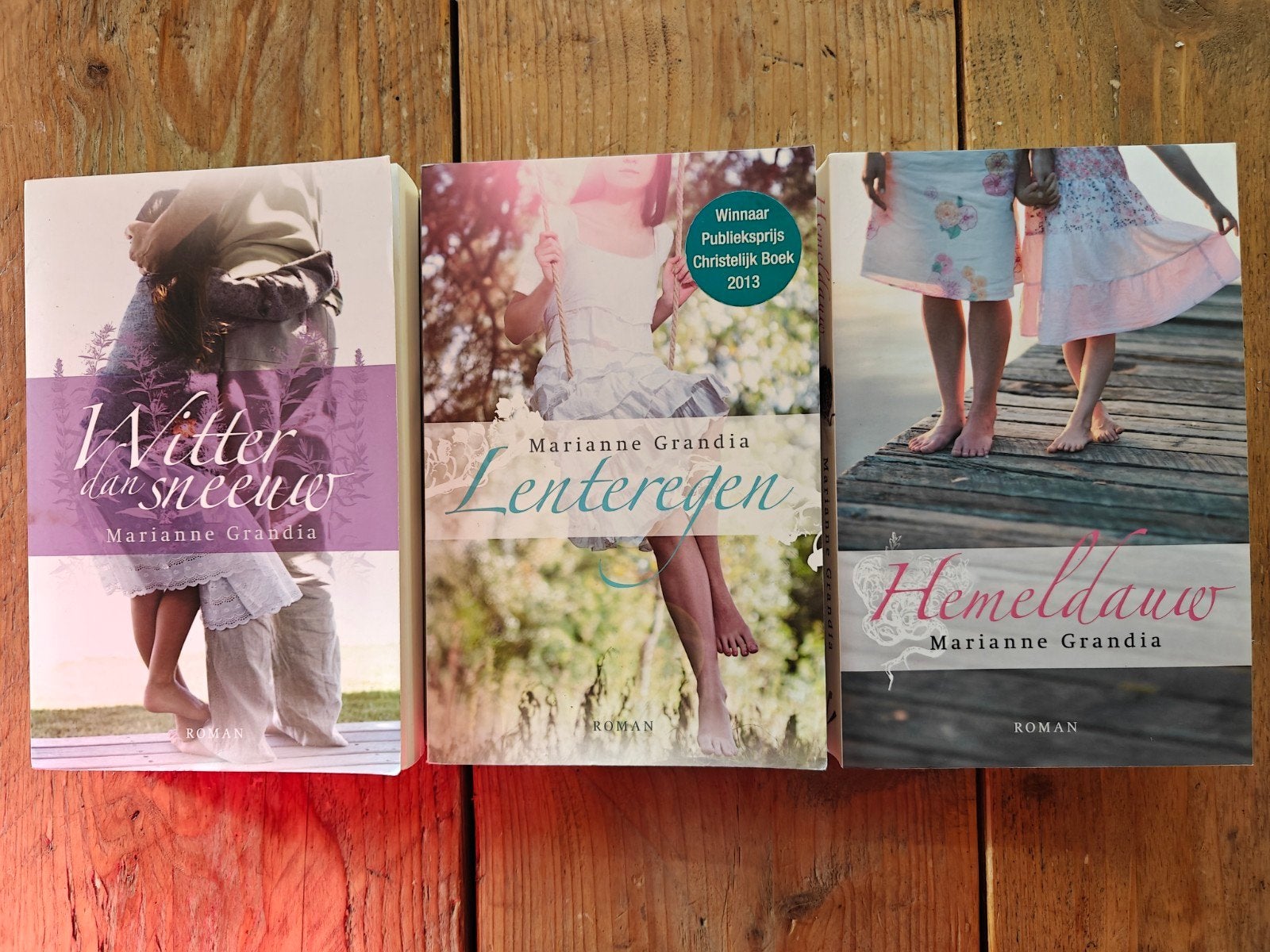 3 Boeken van Marianne Grandia., Boeken, Romans, Ophalen of Verzenden