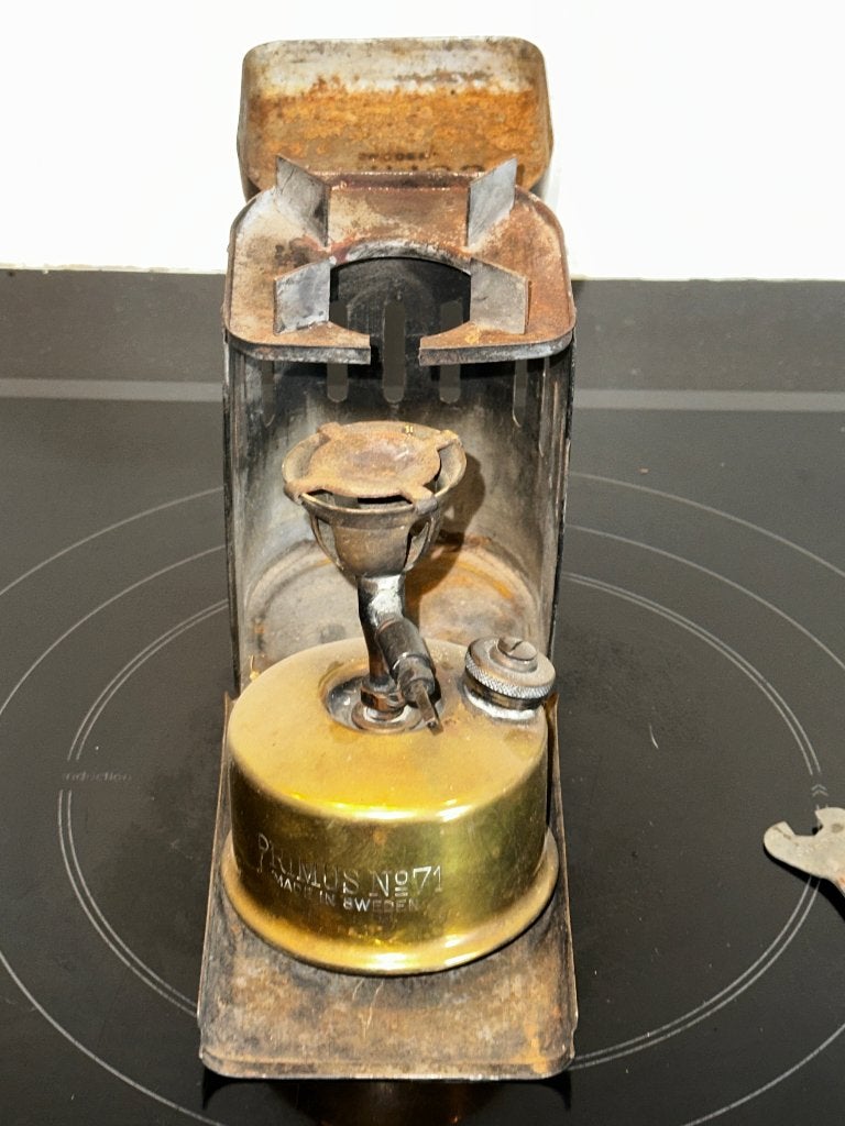 Vintage Primus No 71 Benzinebrander – Made in Sweden, Ophalen, Gebruikt