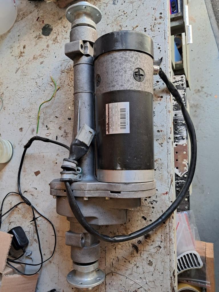 Motor met differentieel solo 3 of 4, Ophalen