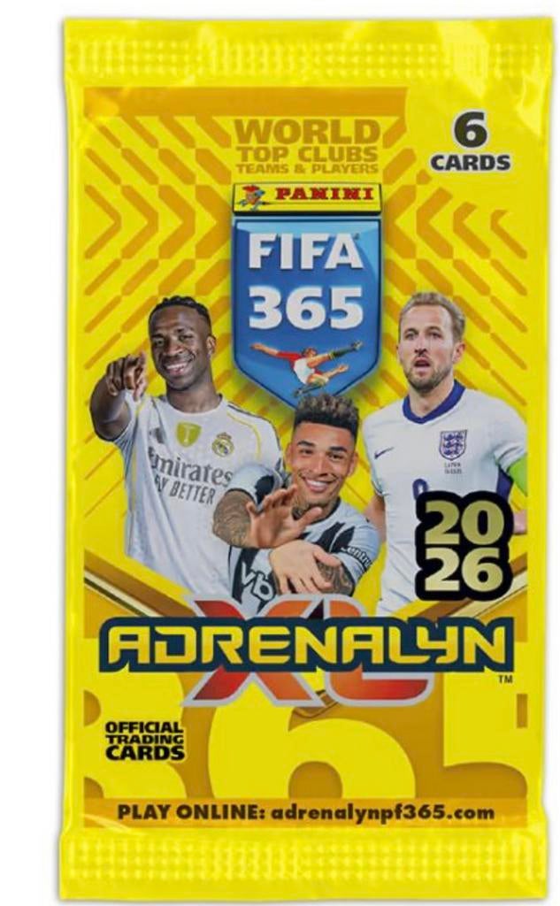 Panini Fifa 365 adrenalyn 2026, Ophalen of Verzenden, Zo goed als nieuw, Meerdere plaatjes