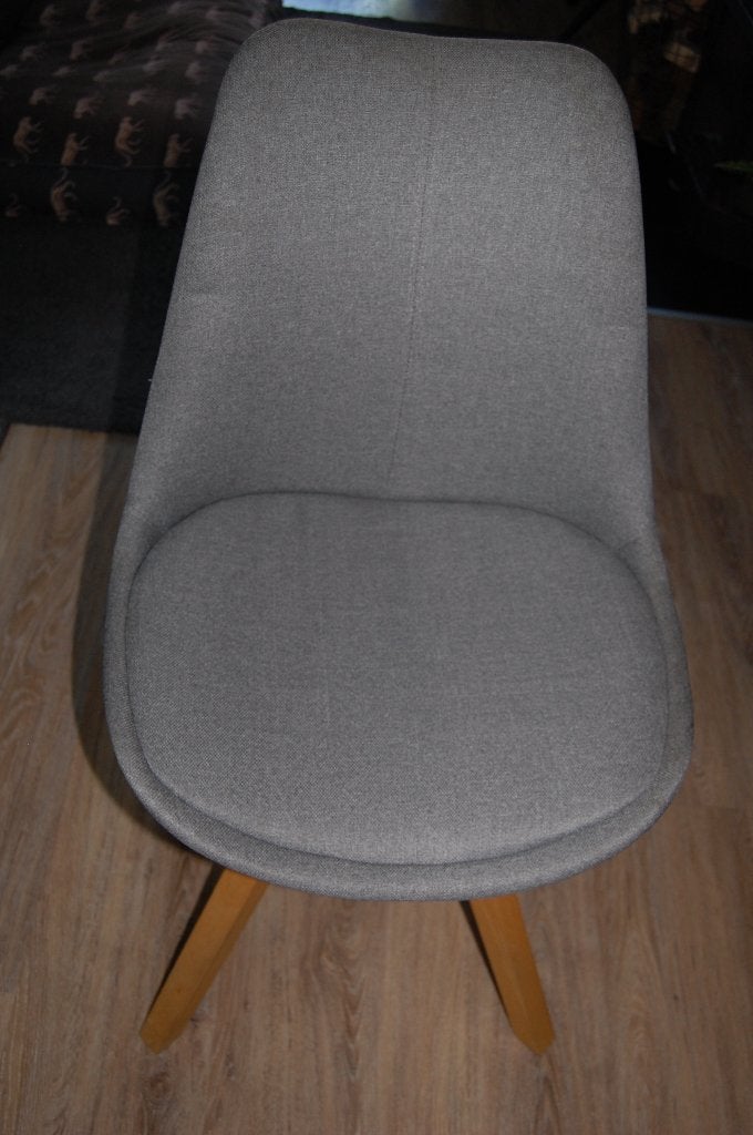Te Koop: 2 eethoekstoelen, Huis en Inrichting, Stoelen, Ophalen, Gebruikt, Twee, Stof