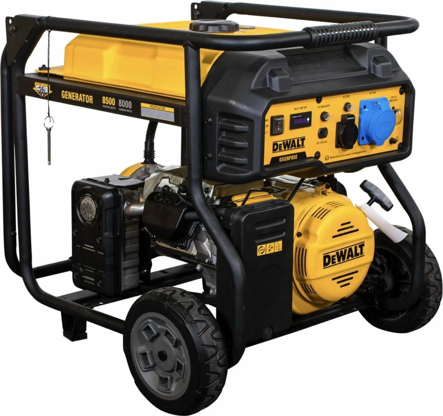Foto 6 van DeWALT DXGNP85E benzine generator 8500W