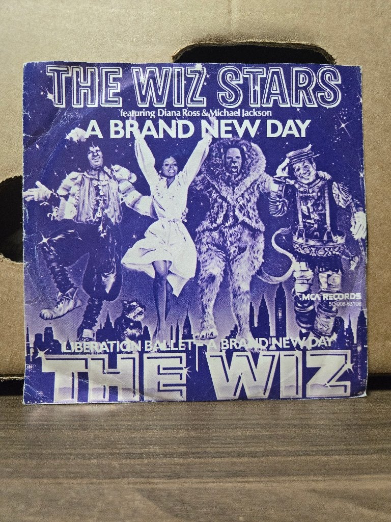 The Wiz stars - Brand new day, Cd's en Dvd's, 7 inch, Ophalen of Verzenden, Zo goed als nieuw, Pop