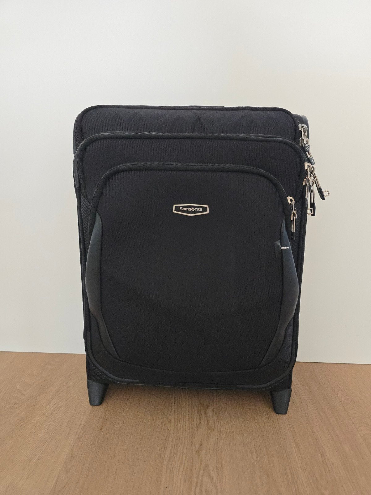 Samsonite X'blade 4.0 Upright Toppocket (2 wielen) Zwart, 40 tot 60 cm, Wieltjes, 20 tot 30 cm, Zwart
