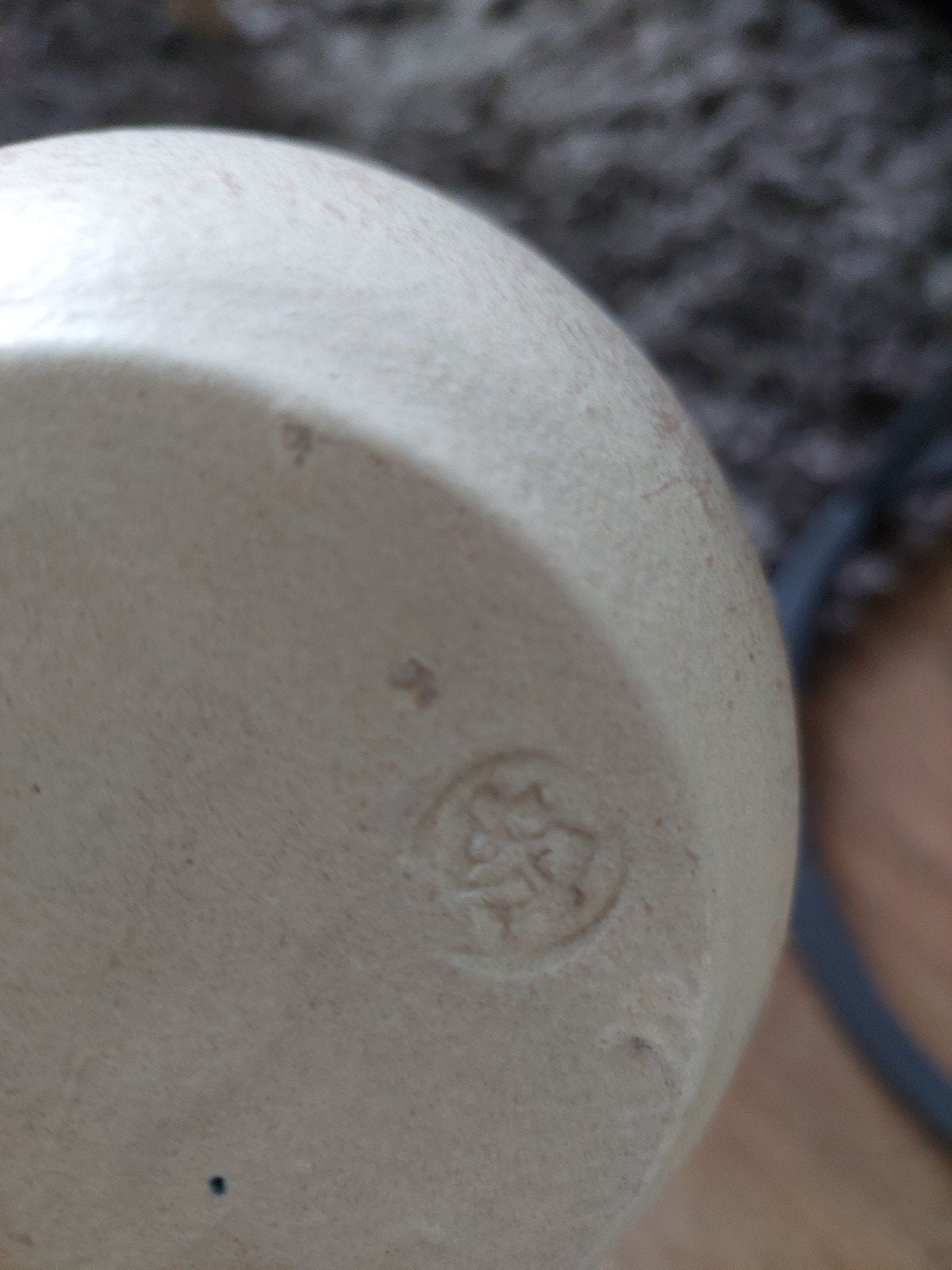 Decoratieve vaas, zandkleurig, met smalle hals, Ophalen