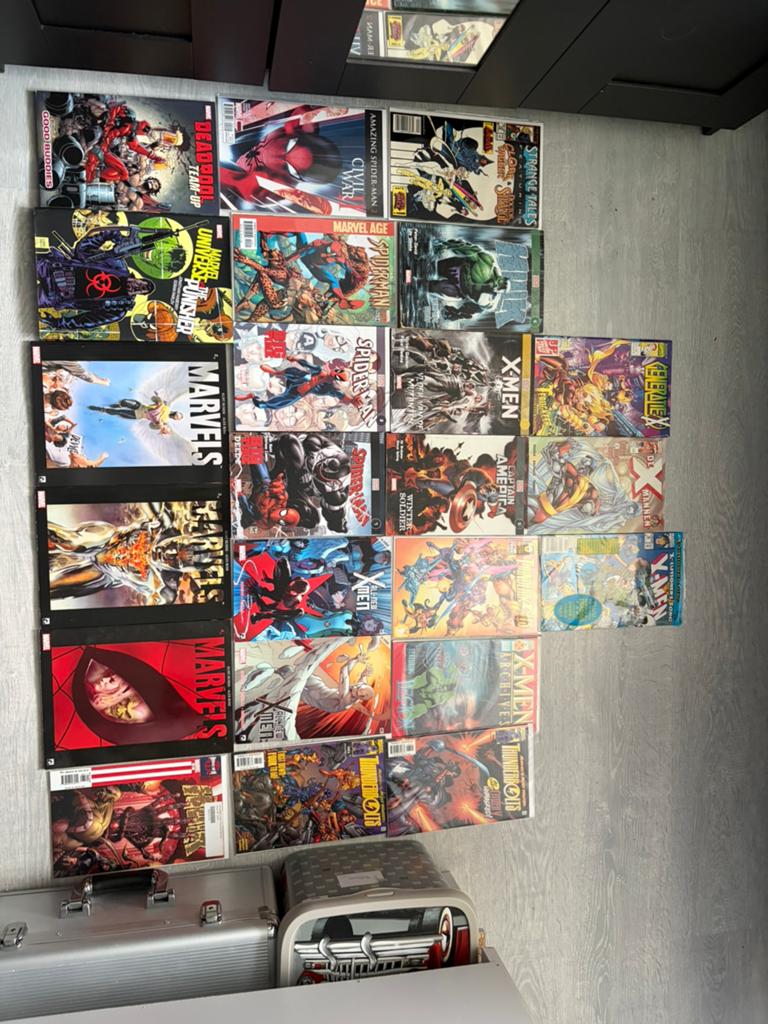 Grote marvel stripboeken verzameling, Boeken, Strips | Comics, Meerdere comics, Ophalen, Zo goed als nieuw, Europa