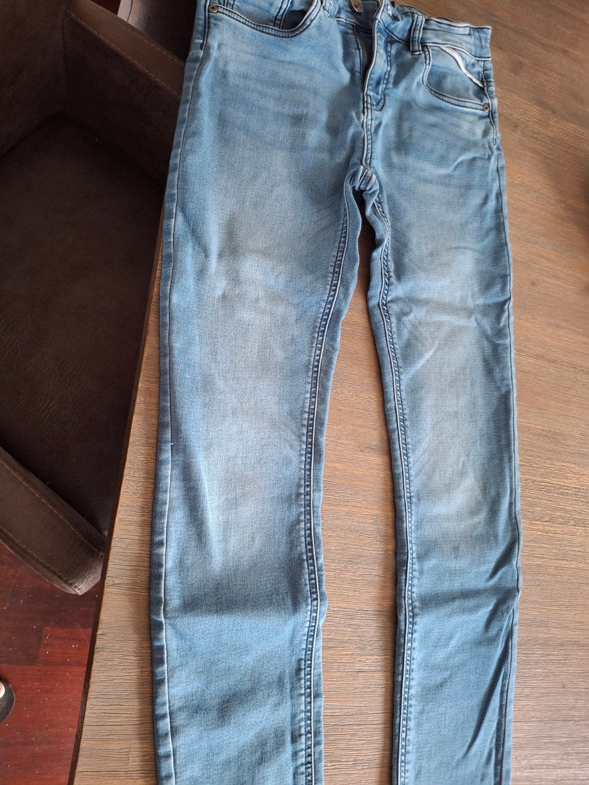 DNM Kids Skinny Fit Jeans - Maat 164, Broek, Jongen of Meisje, Ophalen of Verzenden, Zo goed als nieuw